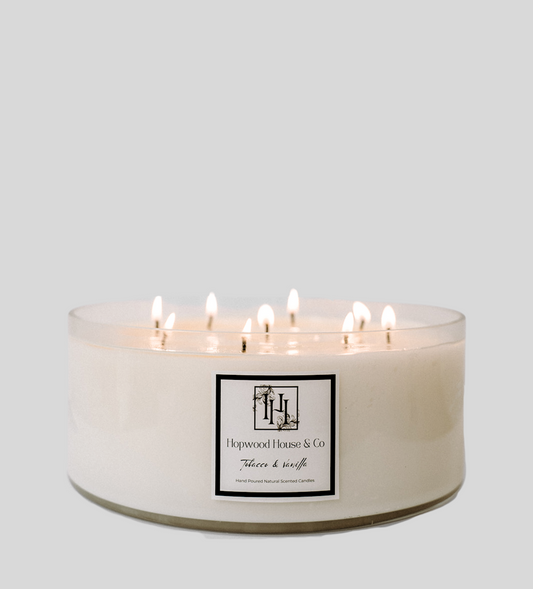 White Sapphire Large 9 Wick Candle