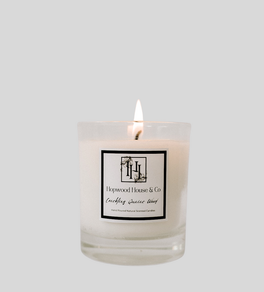 White Sapphire Small Candle